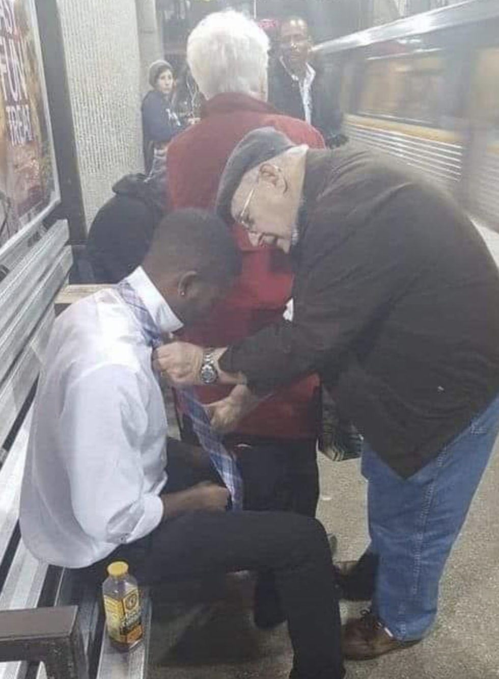 A Heartwarming Lesson in Tying a Necktie