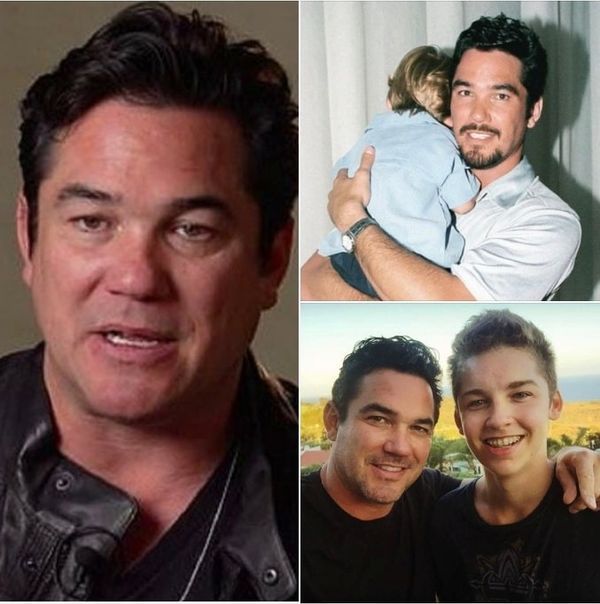 Dean Cain with his siblings