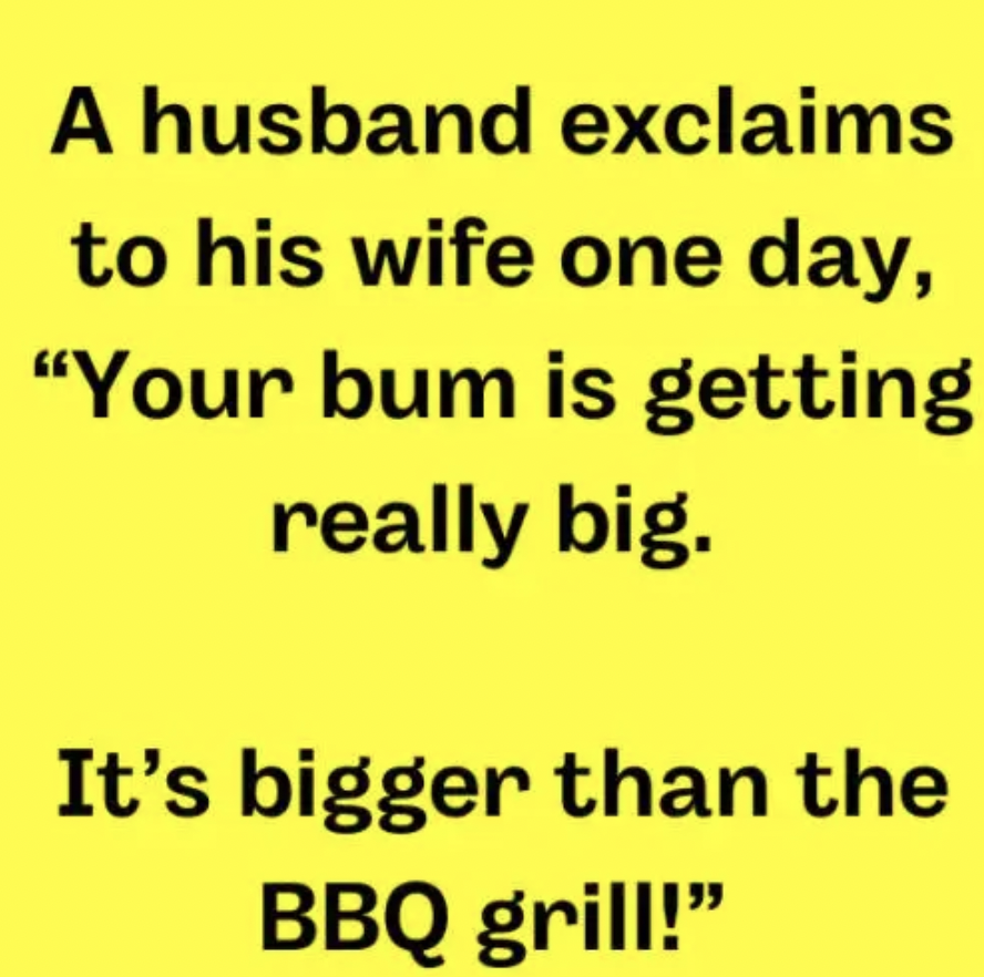 A Funny Exchange Between a Husband and Wife