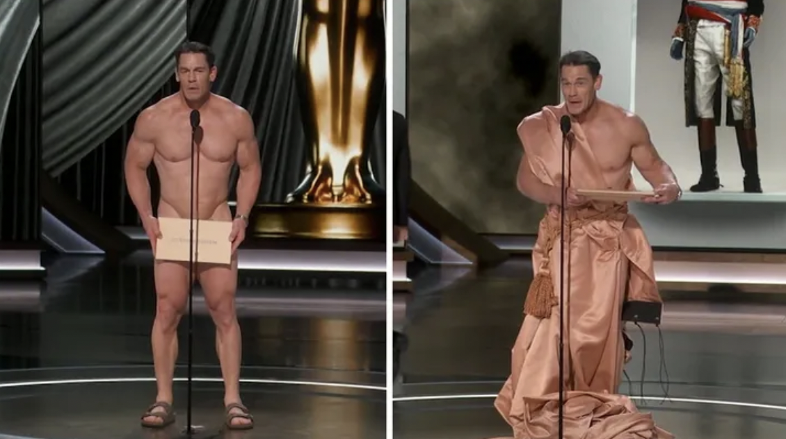 John Cena’s Quick Wardrobe Change at the Oscars