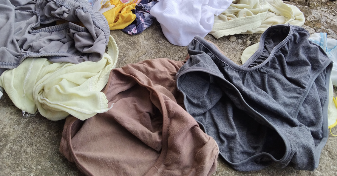 If you find a “bleach” patch on your underwear, here’s what it means