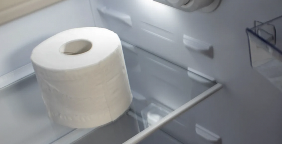 If you find a roll of toilet paper in your fridge, here’s what it means