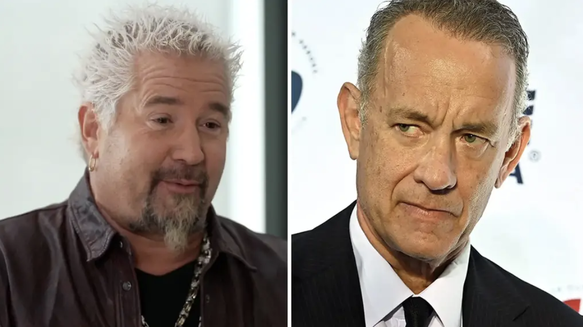 Guy Fieri Kicks Out Tom Hanks: A Whimsical Culinary Clash