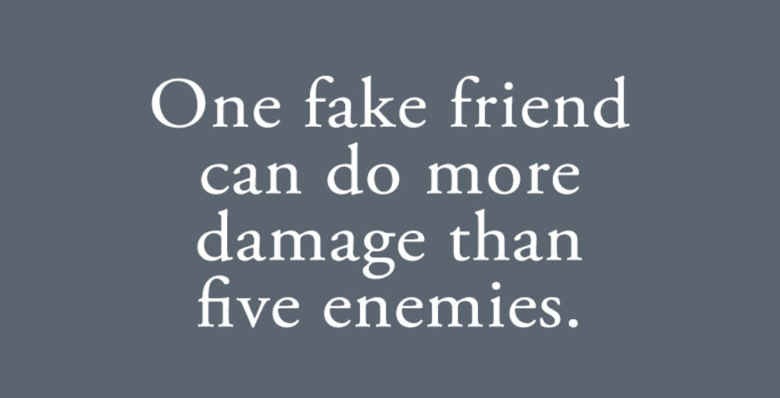 5 Ways To Spot A Fake Friend