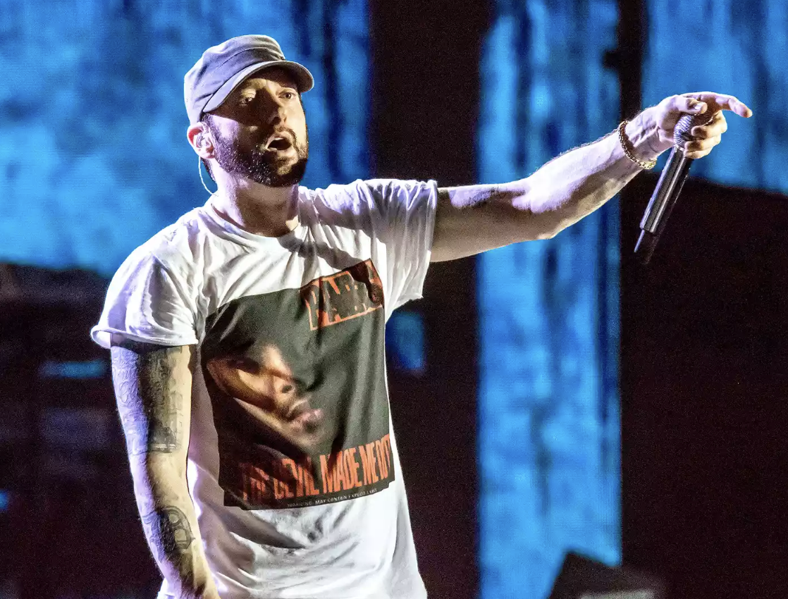 Eminem Celebrates 16 Years of Sobriety by Showing Off His New Chip