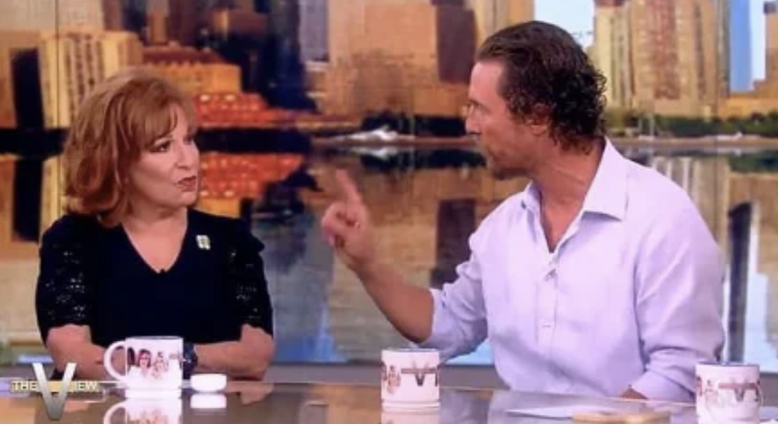 Matthew McConaughey’s Classy Shutdown of Joy Behar