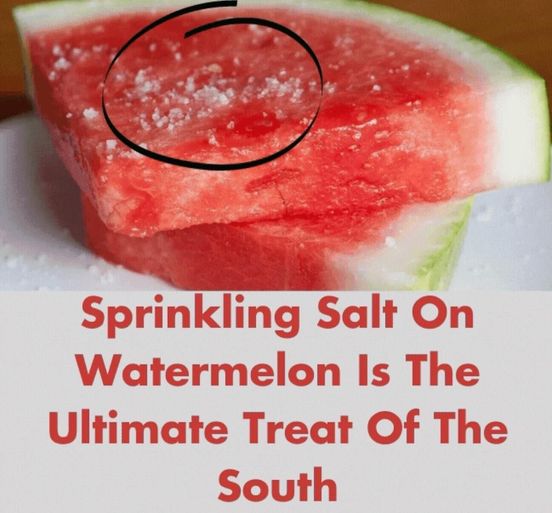 The Surprising Effects of Adding Salt to Watermelon