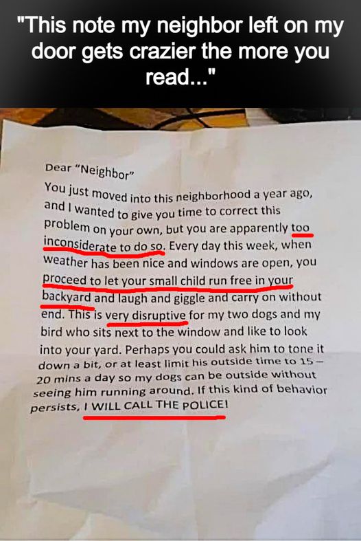 These Pictures Show The Worst Neighbour’s Ever