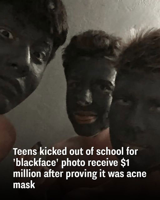 Teens Kicked Out of School for ‘Blackface’ Photo Receive $1 Million After Proving it Was Acne Mask