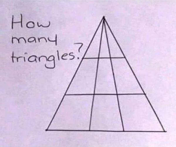 How Many Triangles are There in This Image?