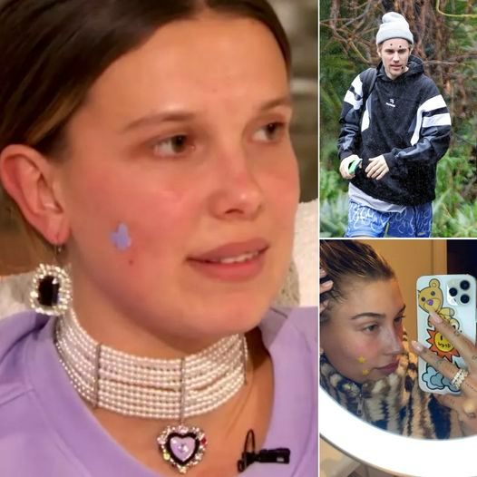 If you see celebrities wearing small, colorful patches on their faces, here’s what it means