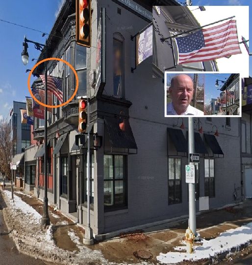 City Orders Restaurant To Remove Flags Honoring ‘Fallen Heroes’, Owner Refuses