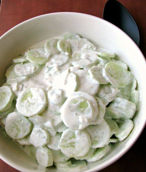 How To Make Creamy Cucumber Salad