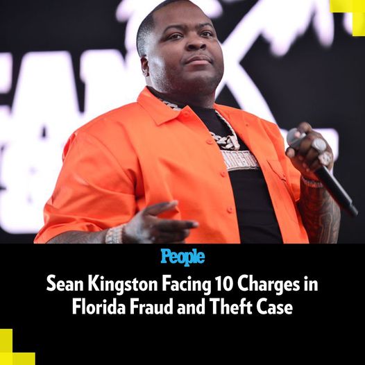 Sean Kingston Facing 10 Charges in Florida Fraud and Theft Case