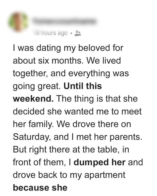 Man Dumps His Beloved Right in Front of Her Parents When He Found Out She Had a Daughter & Didn’t Care Much about Her