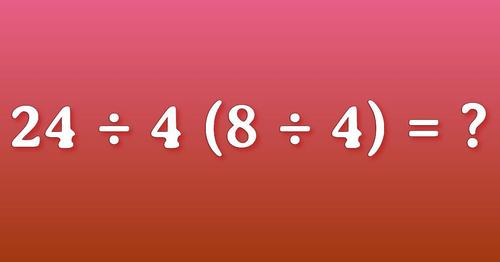 Adults’ High School Level Math Skills Are Tested by a Difficult Equation