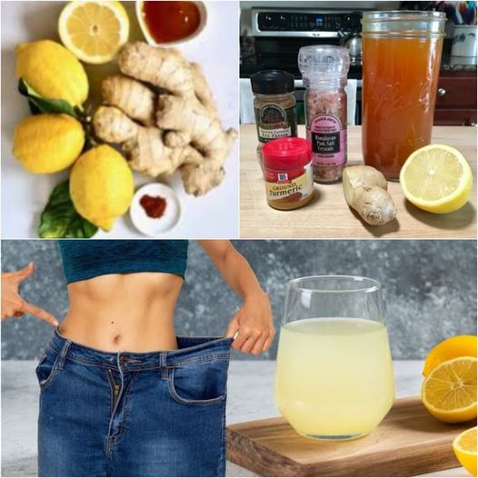 Discover the Power of Ginger, Lemon, and Hot Pepper: A Potent Weight Loss Drink