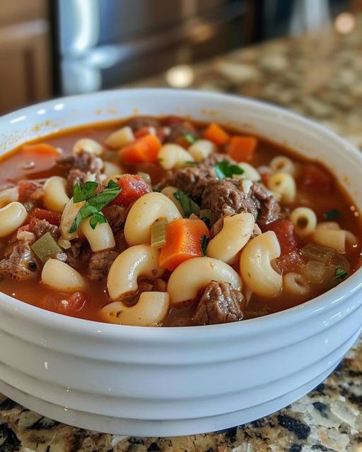 My Lifelong Love Affair with Classic Beef Macaroni Soup