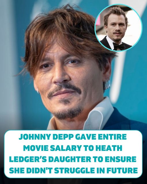 Johnny Depp gave entire movie salary to another celebrity’s daughter to ensure she didn’t struggle in future