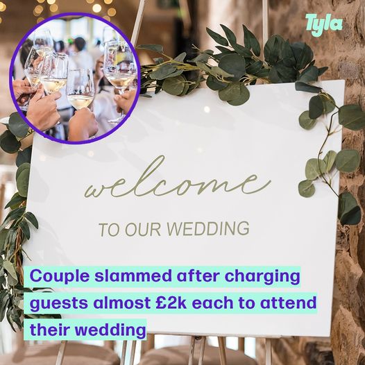 Couple Slammed After Charging Guests Almost £2k Each to Attend Their Wedding