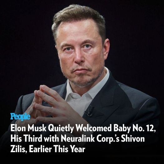 Elon Musk Quietly Welcomed Baby No. 12, His Third with Neuralink Corp.’s Shivon Zilis, Earlier This Year