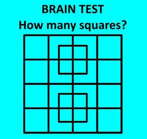 How Many Squares do you See?