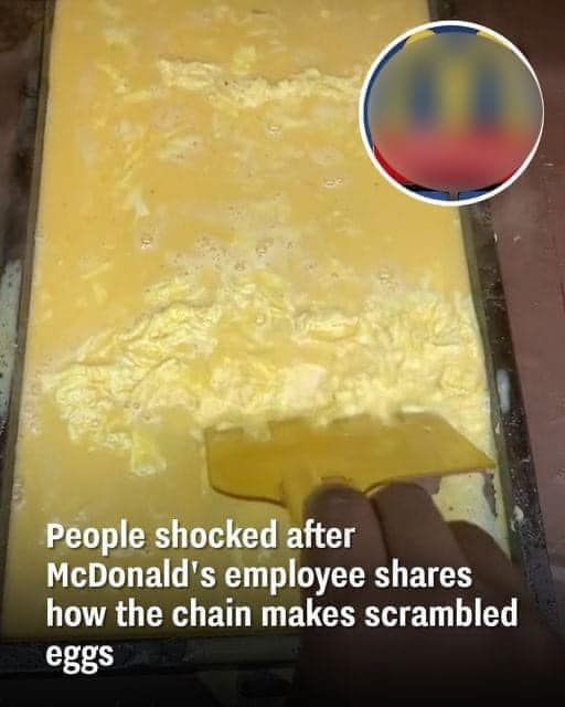 People Stunned After Learning How McDonald’s Scrambled Eggs Are Prepared