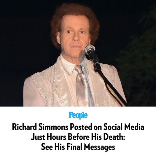 Richard Simmons Posted on Social Media Just Hours Before His Death: See His Final Messages