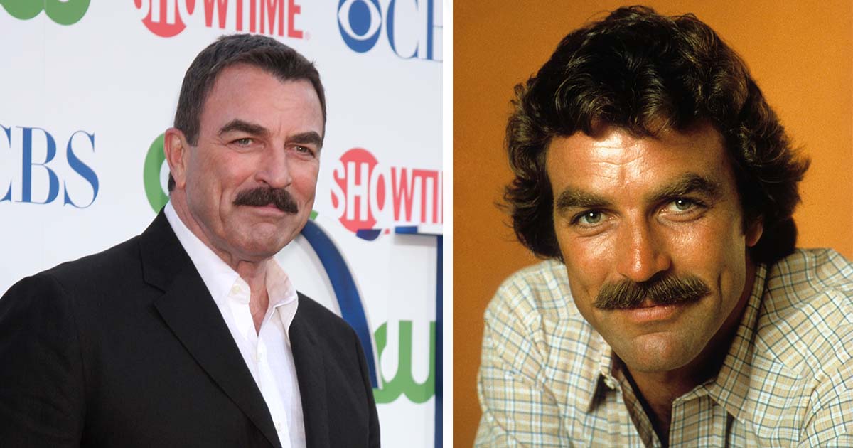 Tom Selleck Ditches His Trademark Mustache and Looks Unrecognizable