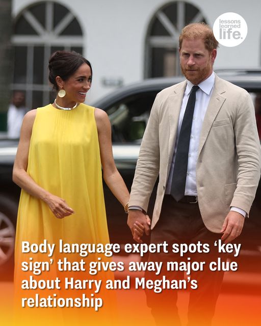 Body Language Expert Reveals ‘Key Sign’ About Harry and Meghan’s Relationship