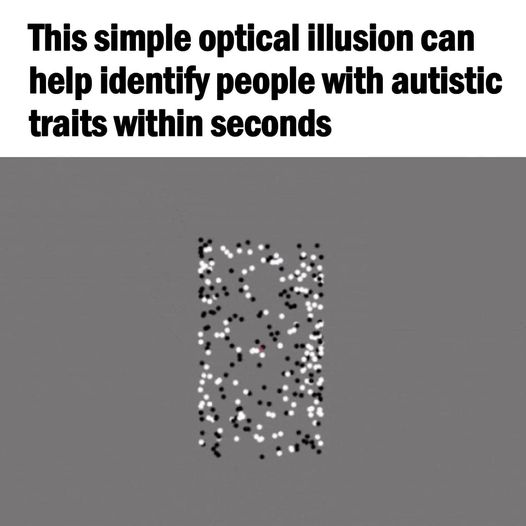 This optical illusion may help identify autistic traits in seconds