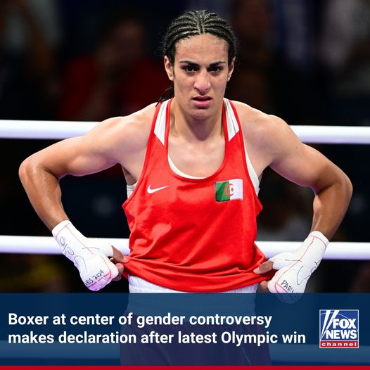 Algerian Boxer at Center of Controversy Makes 4-Word Declaration on Gender After Latest Olympic Win