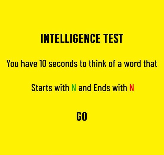 Complete this Intelligence Test