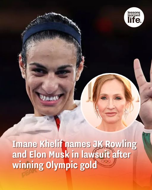 Imane Khelif names JK Rowling and Elon Musk in lawsuit after winning Olympic gold