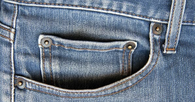 This is why all jeans have a small pocket inside the front pocket – the truth behind it will surprise you greatly