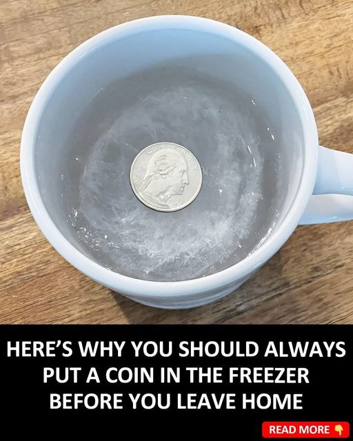 Here’s Why You Should Leave a Coin in the Freezer Before Leaving the House