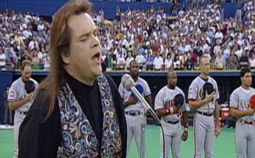 When Meat Loaf Showed Everyone How the National Anthem Should Be Sung