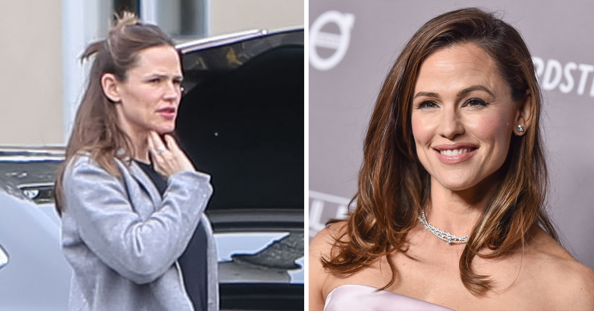 Jennifer Garner gives wheelchair-bound homeless man her own shoes after spotting him barefoot