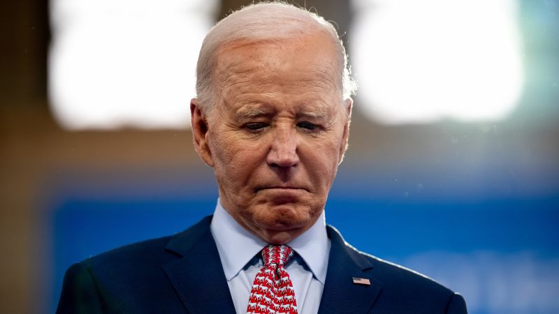 Live updates: Biden drops out of presidential race and endorses Harris | CNN Politics